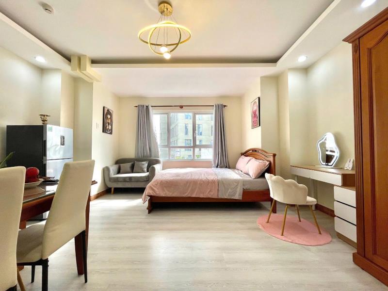 Cho thuê căn hộ bình thạnh, full nội thất, cửa sổ lớn, máy giặc riêng, rộng rãi, thoáng mát, gần điện biên phủ, quận 1, quận 3