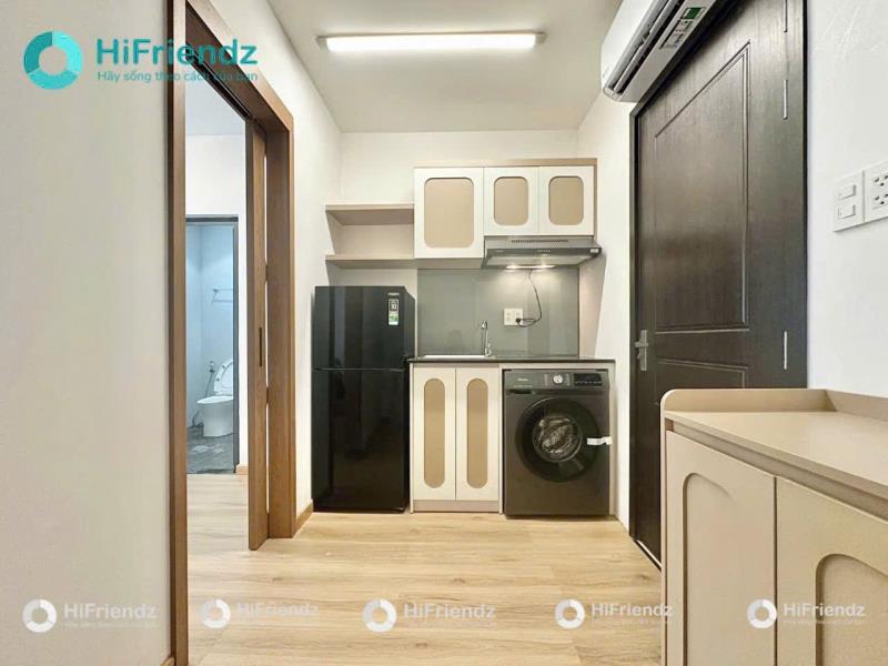 Cho thuê căn hộ 1pn full nội thất, thang máy, máy giặt riêng – ung văn khiêm, bình thạnh gần hàng xanh - ***