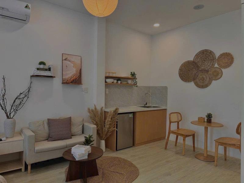 Phòng 40m2 ban công tách bếp mới kengg ngay bờ kè kế tân định quận 1- vũ huy tấn, bình thạnh - Ảnh 4