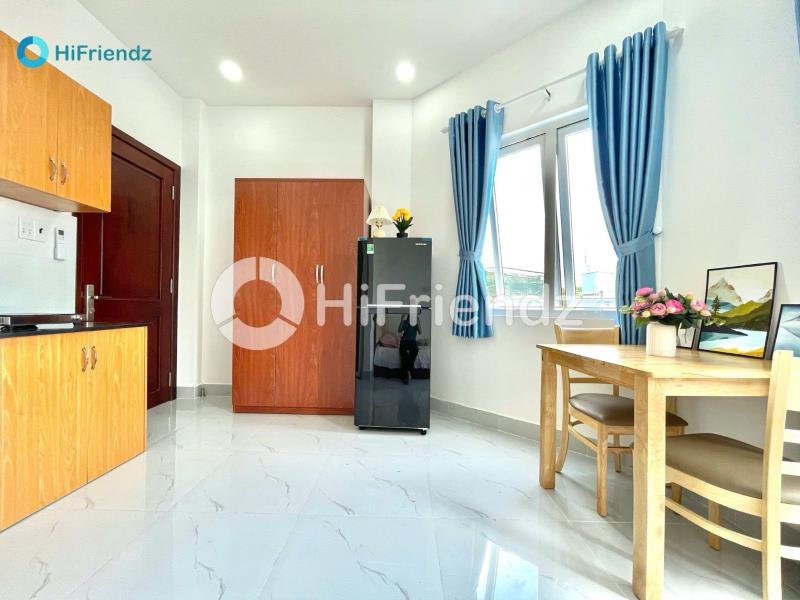 Cho thuê căn hộ có ban công rộng thoáng mát full nội thất bùi đình túy bình thạnh, sát q1, ngã tư hàng xanh - Ảnh 3