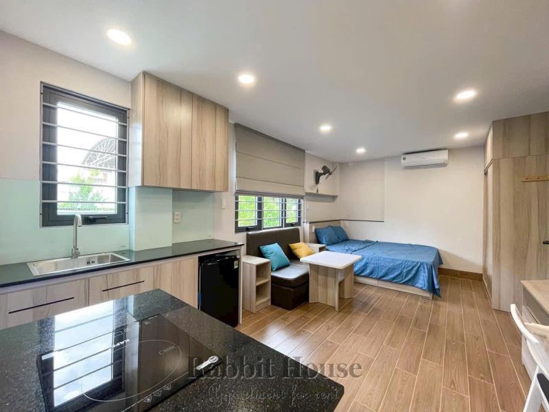 ⛓️‍💥Cho thuê căn hộ thiết kế hiện đại ngay cầu bông/ giáp q1 