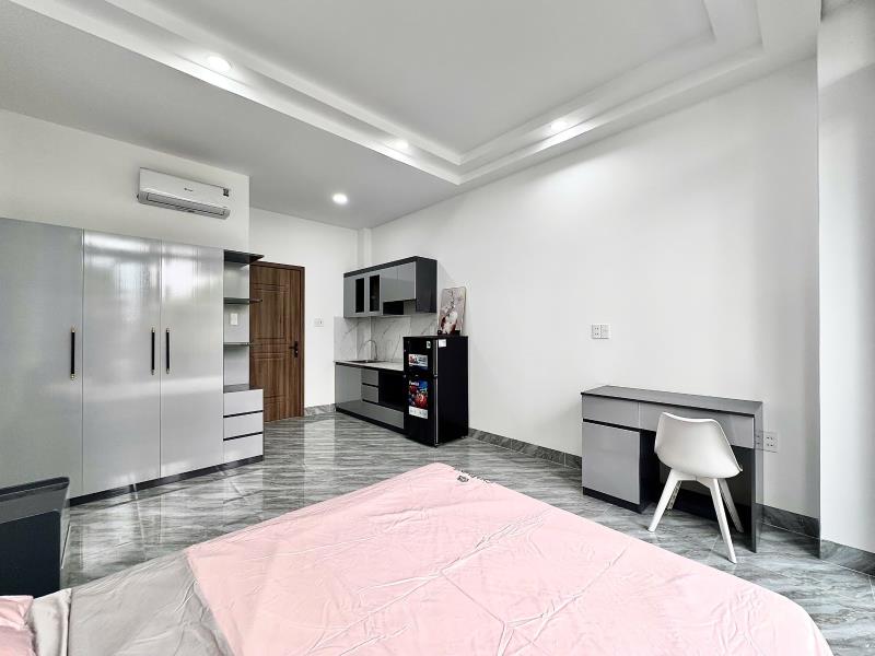Căn hộ mới 100% ban công - full nội thất gần cv gia định - Ảnh 4