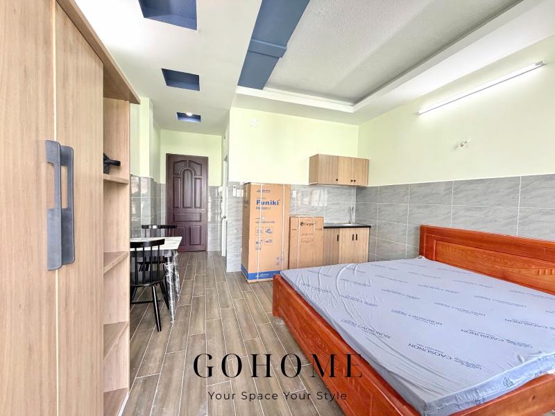 Cho thuê studio bancol riêng mới 100% _ 🏡ngay chợ hạnh thông tây - Ảnh 3