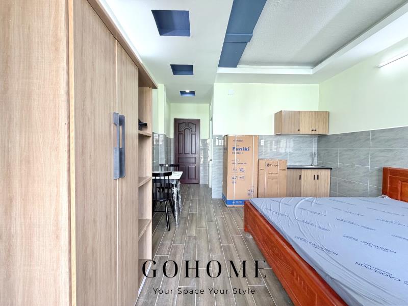 Phòng giường tầng full nội thất được nuôi pet ngay quang trung - ở liền được • phòng full nội thất xịn xò (máy lạnh, tủ lạnh, giường nệm, tủ áo, tủ bếp) • cho nuôi thú cưng thoải mái (có cam kết) - Ảnh 2