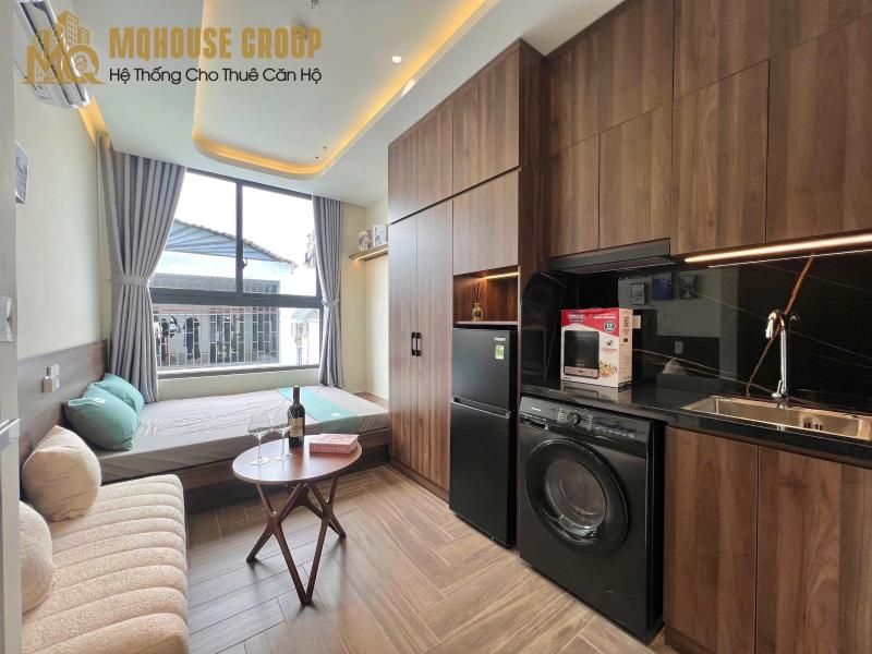 Studio cửa sổ/ nhà mới/full nt giặt riêng - Ảnh 2