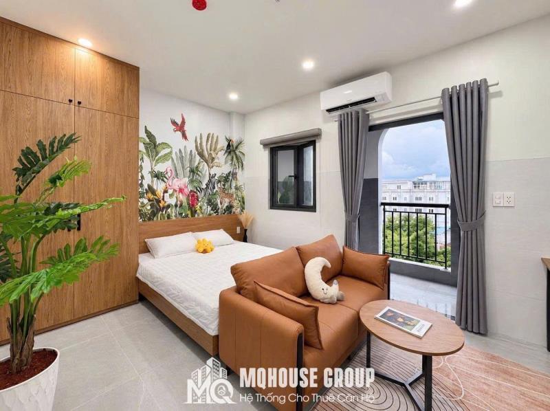 Cho thuê căn hộ 1pn bancol gần emart phan văn trị