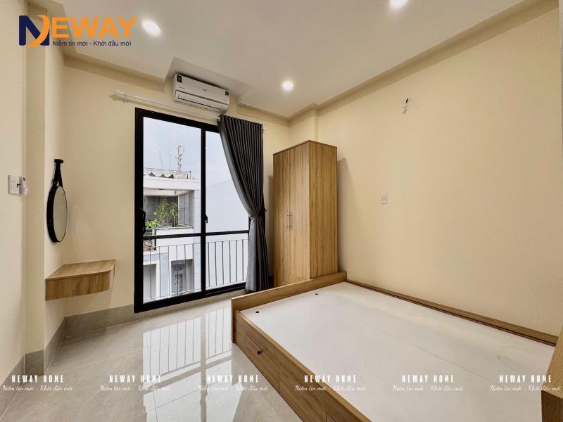 Cho thuê căn hộ cao cấp có ban công - full nội thất có máy giặt riêng | ngay mã lò - bình tân
