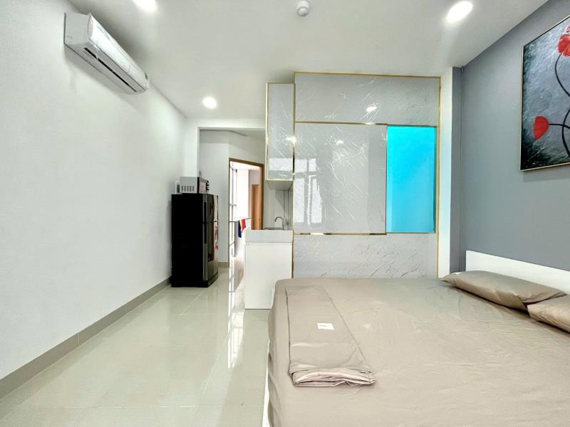 Ho thuê căn hộ có cửa sổ kính lớn thoáng mát full nội thất đường lê văn sỹ quận phú nhuận, sát quận 3, quận 1 - Ảnh 3