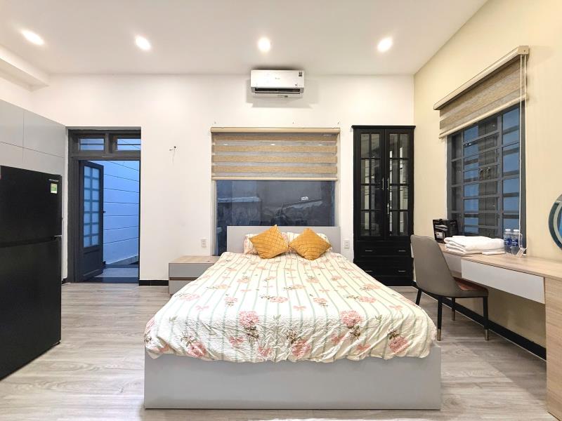 Trống sẵn căn hộ siêu xinh nằm ngay nguyễn văn đậu - 35m2 - gần q1 - bình thạnh - full nội thất - có sân vườn - Ảnh 4