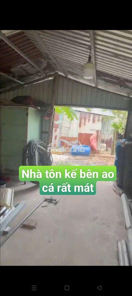 Nhà vườn 400m nhà + điện 3 pha đường kênh trung ương vĩnh lộc bv - Ảnh 3