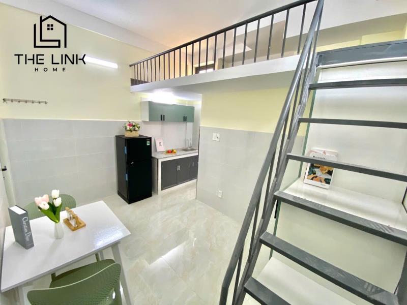 Cho thuê căn hộ có gác lửng thoáng mát full nội thất đường bình quới quận bình thạnh, gần thanh đa, quận 1
