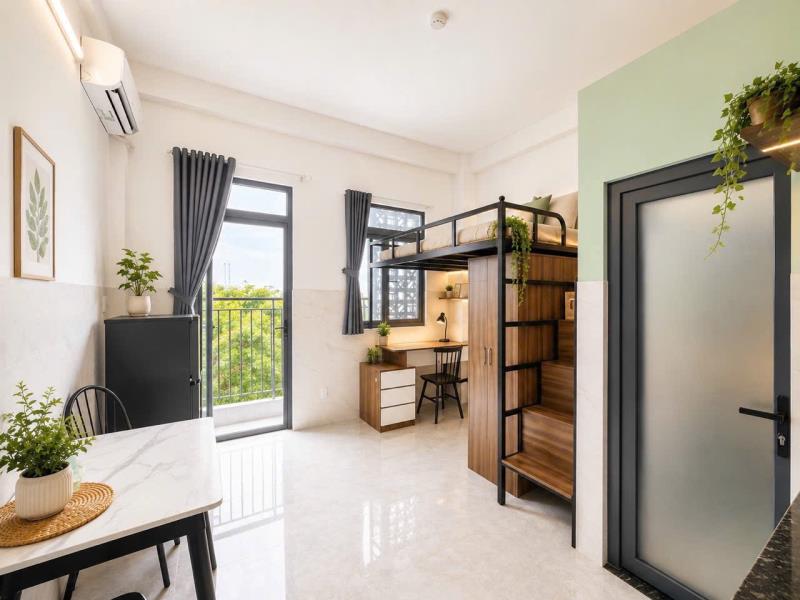 Duplex ban công tân phú – gần đại học văn hiến, đại học hồng bàng cơ sở 3 – gần aeonmall tân phú