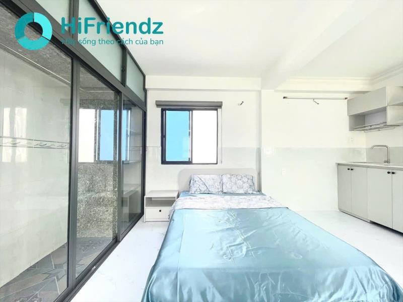 Cho thuê căn hộ phú nhuận full nội thất, cửa sổ lớn, rộng rãi, gần phan xích long, phan đăng lưu, quận 1, quận 3 - Ảnh 3