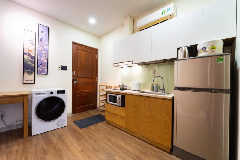 🏡 Cho thuê căn hộ 1 phòng ngủ 45m² máy giặt riêng – phạm viết chánh, bình thạnh gần quận 1   - Ảnh 3