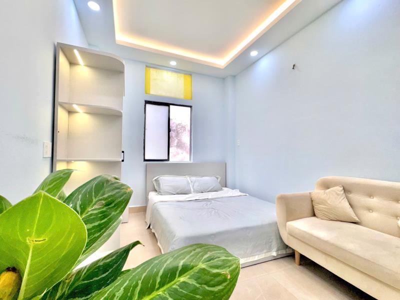 Căn hộ có cửa sổ kính lớn thoáng mát full nội thất đường phan văn trị quận bình thạnh, gần gò vấp, phú nhuận - Ảnh 2