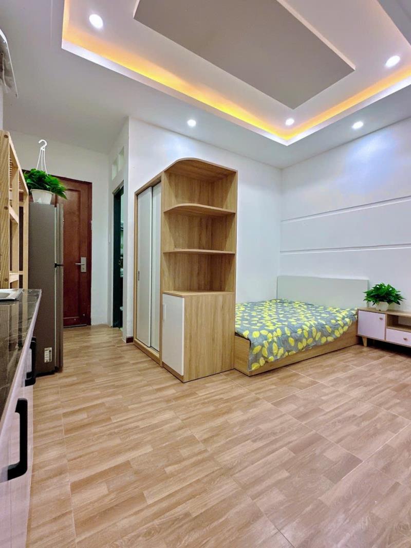 Cho thuê căn hộ có ban công và cửa sổ lớn thoáng mát full nội thất đường xô viết nghệ tĩnh quận bình thạnh, sát quận 1 - Ảnh 2