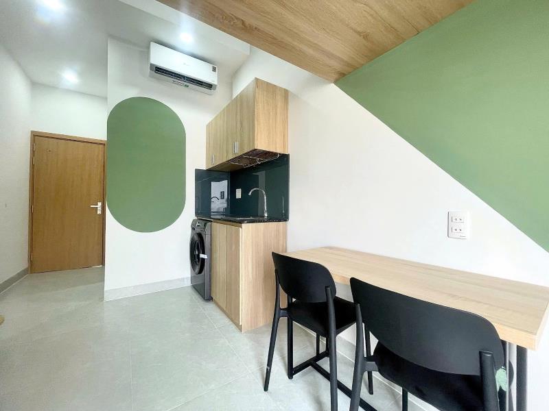 Cho thuê căn hộ có gác lửng cao ráo thoáng mát full nội thất đường ngô đức kế quận bình thạnh, sát quận 1 - Ảnh 3