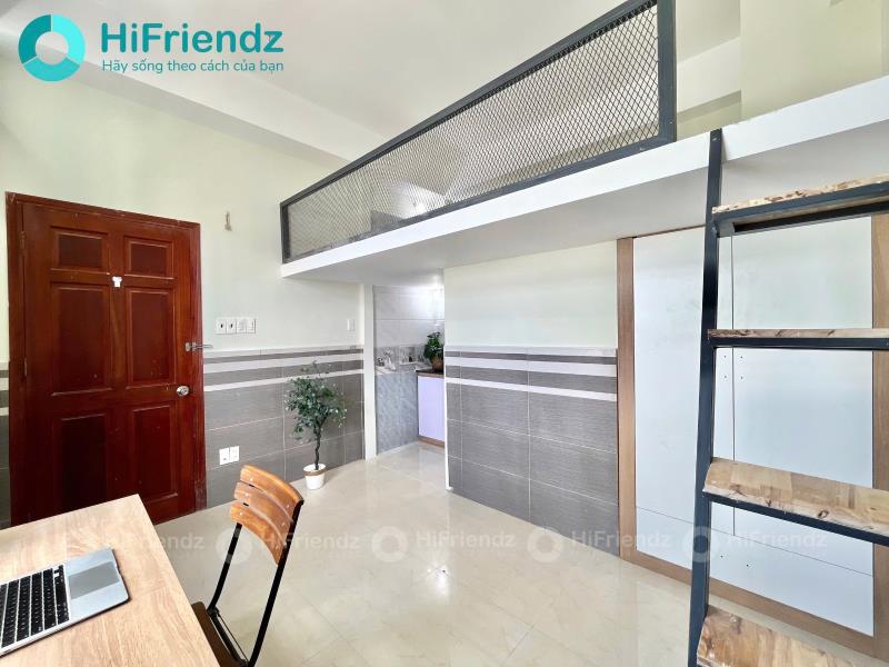 Mặt tiền phạm văn chiêu duplex cửa sổ trời - Ảnh 4