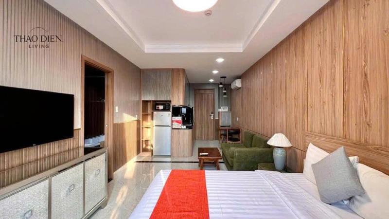 Cho thuê căn hộ dịch vụ - ban công - hồ bơi - ở khu vực thảo điền quận 2 - Ảnh 3