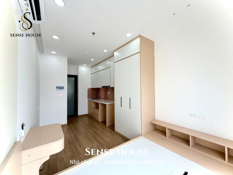 Căn hộ studio đường quang trung, mới xây 100%, 28m2 full nội thất có máy giặt riêng - Ảnh 2