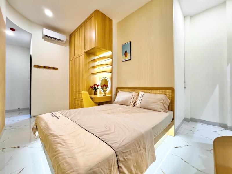 Studio có cửa sổ trời thoáng, đón nắng - gần đh văn hiến, đh bách khoa, etown - cộng hoà, nhà ga t3, trục đường ba vân, nguyễn hồng đào, âu cơ, trường chinh, ngã tư bảy hiền, bệnh viện thống nhất - Ảnh 4