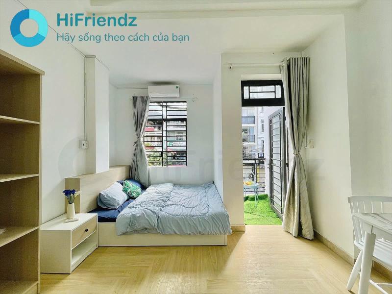 Căn hộ ban công lớn & máy giặt riêng 48m² – chu văn an, bình thạnh | gần chợ bà chiểu & cầu bông
