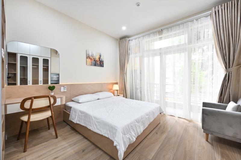 Cho thuê căn hộ 1pn full nội thất ban công thoáng mát trần quang khải quận 1 gần chơ tân định  - Ảnh 3