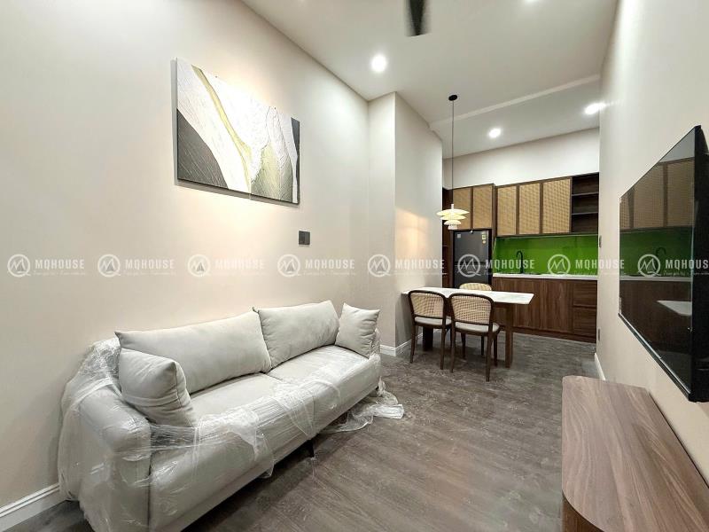 1pn 1pk ban công cực đẹp, giặt riêng gần chợ hoàng hoa thám, etown cộng hoà - Ảnh 4