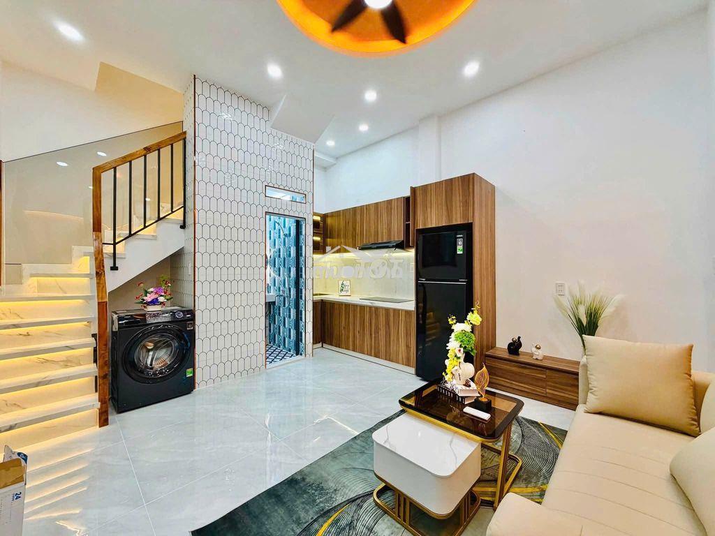 Bán gấp nhà mới tân hoà đông,ngang 5m, 2 pn 2wc, tặng toàn bộ nội thất - Ảnh 2