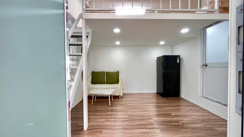 Cho thuê duplex new 100% – gác rộng thênh thang, ban công + cửa sổ siêu thoáng