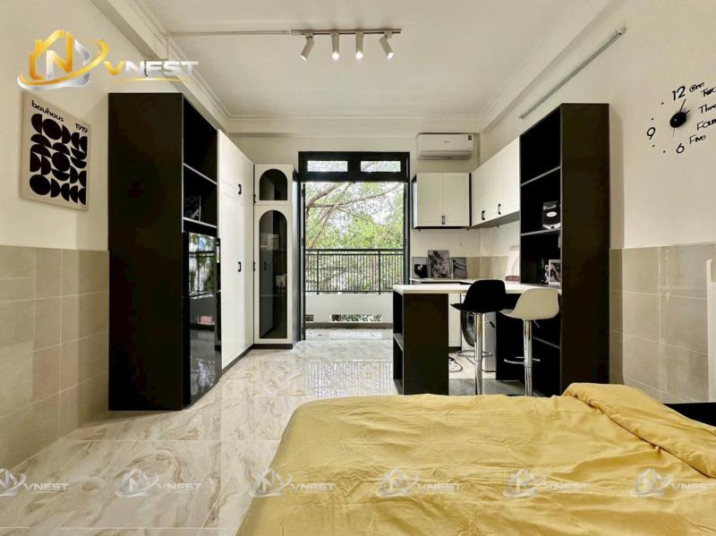 Cho thuê căn hộ ban công 35m2 full nội thất, giặt riêng gần bờ kè đường cù lao, phú nhuận - Ảnh 2