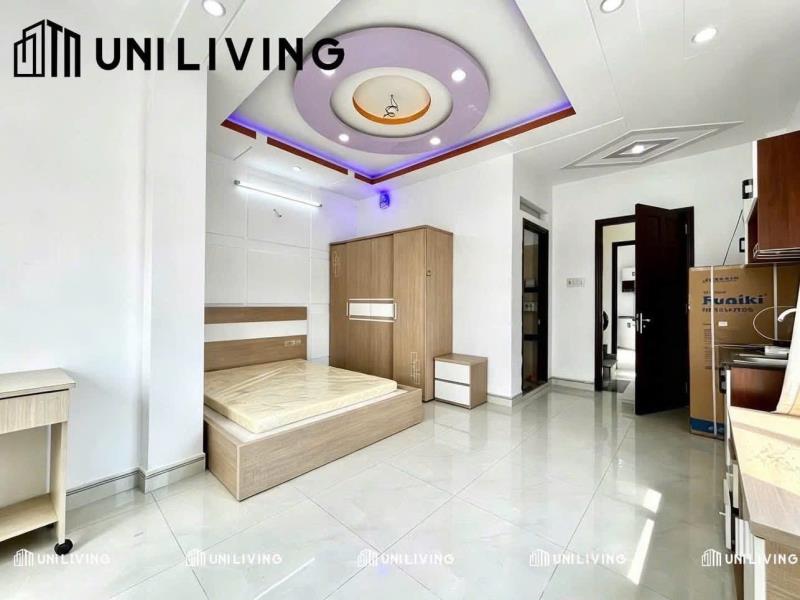 Cho thuê căn hộ ban công ngập nắng, thiết kế hiện đại, full nội thất bình thạnh gần chợ bà chiểu - Ảnh 3