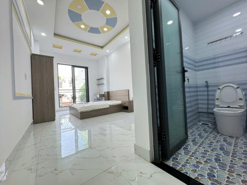 Cho thuê căn hộ ban công rộng ngập nắng, full nội thất, đường trần bình trọng, bình thạnh gần phạm văn đồng & sân bay - Ảnh 2