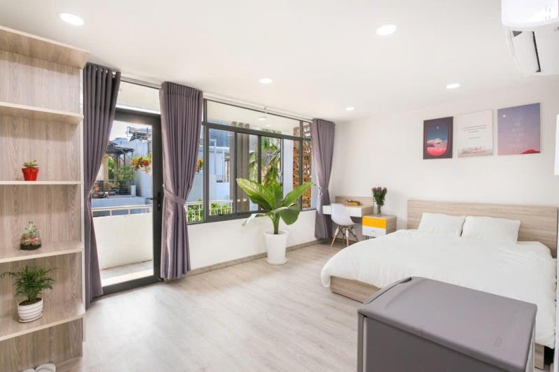 🔥 Căn hộ studio -1pn_40m2_full nội thất_ gần nhà thờ đức bà, hồ con rùa