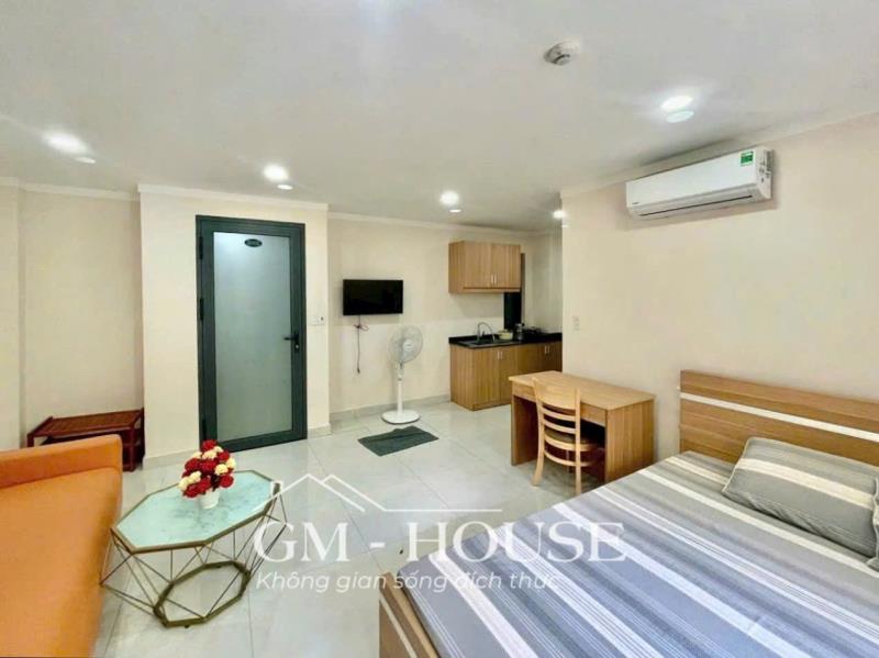 Cho thuê căn hộ full nội thất cửa sổ trời thang máy bảo vệ tại võ duy ninh bình thạnh gần q1, q2 - Ảnh 3