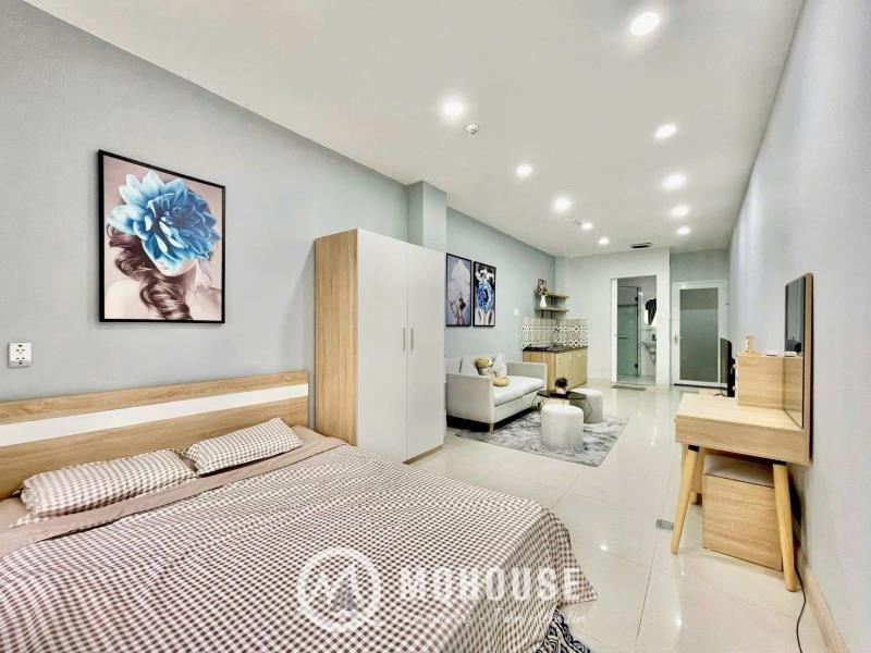 Studio ban công - full nội thất -ngay etown, nhà ga t3 - Ảnh 2