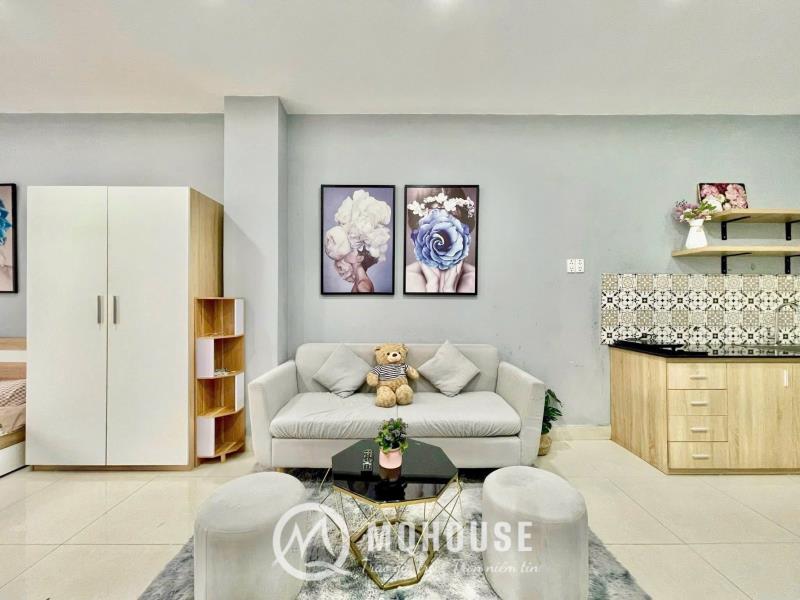 Studio ban công - full nội thất -ngay etown, nhà ga t3 - Ảnh 4