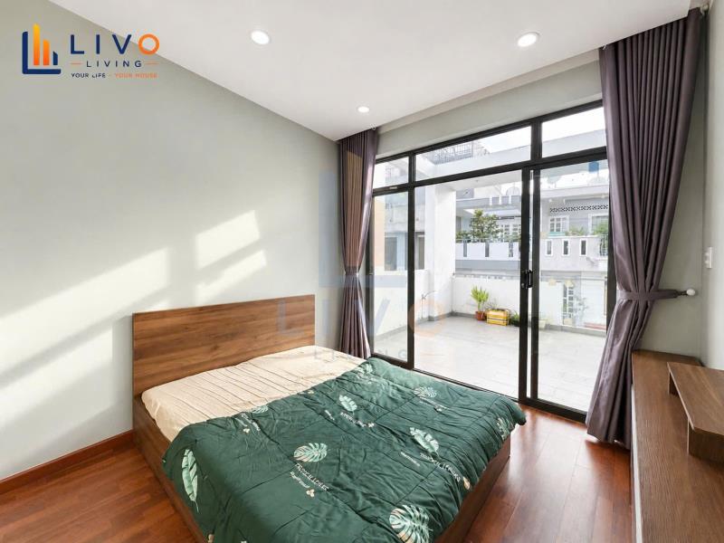 Cho thuê căn hộ 58m2 full nội thất ban công siêu rộng tại nơ trang long, bình thạnh gần q1 - Ảnh 4