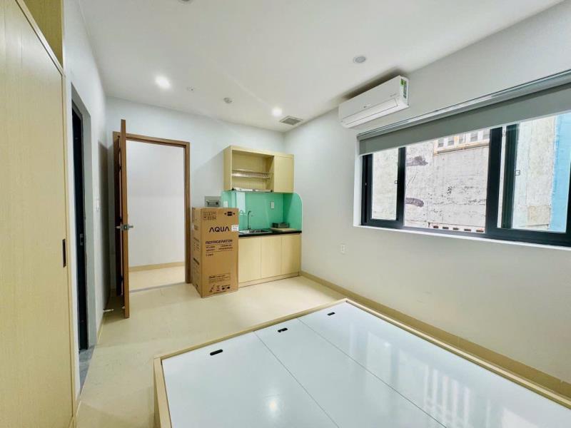 Khai trương căn hộ mini full nội thất cửa sổ trời thang máy tại bùi đình túy bình thạnh gần q1 - Ảnh 4