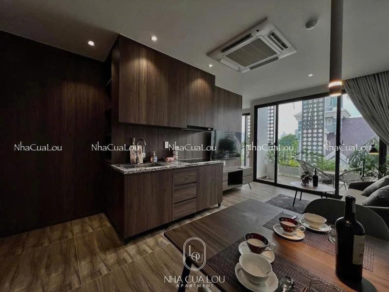 🖤 Căn hộ dịch vụ luxury | tone gỗ cao cấp, full nội thất, thiết kế hiện đại – gần trung tâm sài gòn