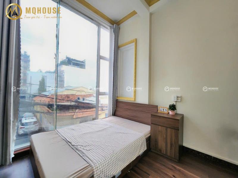 Trường chinh - tân bình 🛵 5p đi xe tới vhu ☘️ tiện ích ✓ 2 phòng ngủ cửa sổ trời - siêu rộng rãi - siêu đón gió ✓ full nội thất như hình - khoá cửa phòng vân tay an ninh ✓ hầm xe rộng rãi -