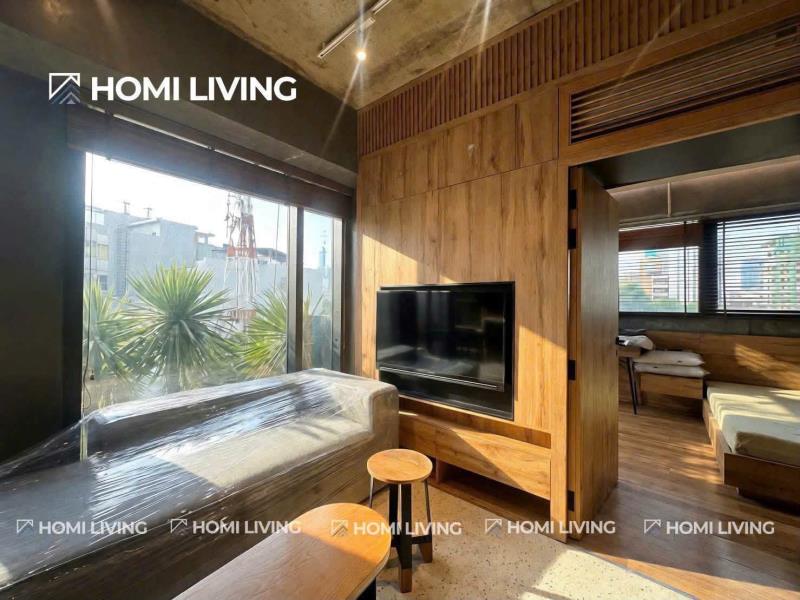 🤎 Căn hộ phong cách gỗ mộc | cửa kính lớn, không gian chill, thiết kế độc đáo – bạch đằng, tân bình - Ảnh 4