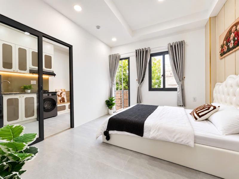Phòng tách bếp máy giặt riêng mới 100% phạm văn đồng - nơ trang long - đinh bộ lĩnh - phan đăng lưu