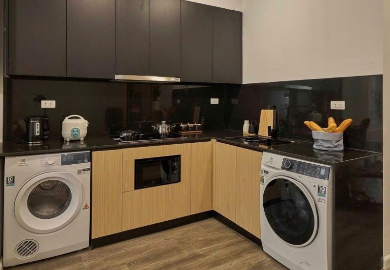 Cho thuê chdv 1pn - 45m2 có ban công tone sáng hiện đại - ngay tại phan văn trị, gò vấp gần chợ gò vấp và giáp với bình thạnh - Ảnh 4