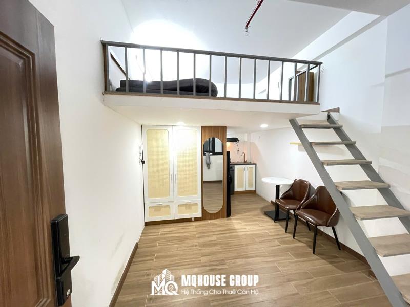 Duplex gác cao máy giặt riêng thang máy hầm xe view sông thoáng mát gần đh văn lang - đh công nghiệp - Ảnh 2