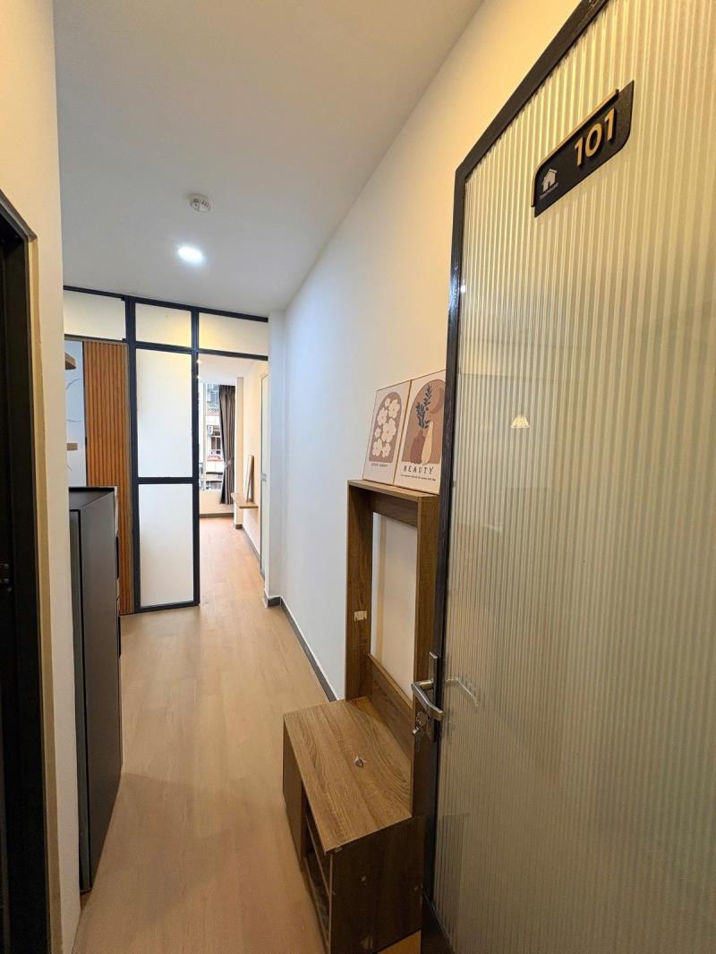 Căn hộ 1 phòng ngủ mới 100%, máy giặt riêng, full kính view thành phố giáp quận 1, hồ văn huê, phú nhuận - Ảnh 4