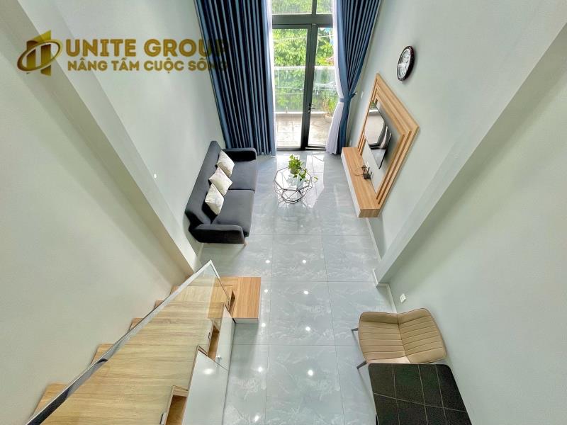 Cho thuê đuplex gần công viên gia định quận phú nhuận gần sân bay tân sơn nhất có gác cao - bancon full nội thất cao cấp 