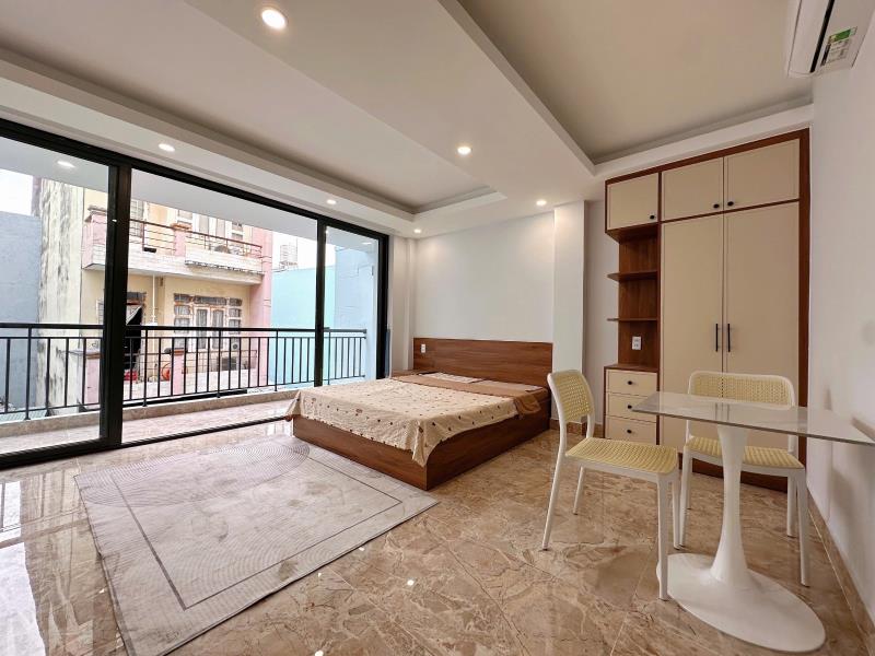 Studio ban công full nội thất - gần đh văn hiến - đh công thương - giá chỉ từ 6tr