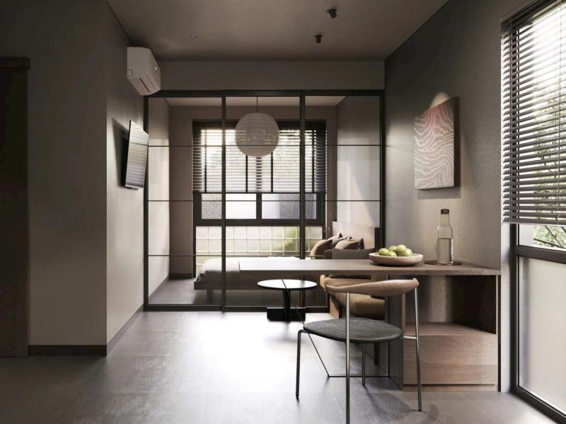 1pn ban công, nhà mới, decor sang trọng, full nội thất, gần trung tâm, lotte, rmit