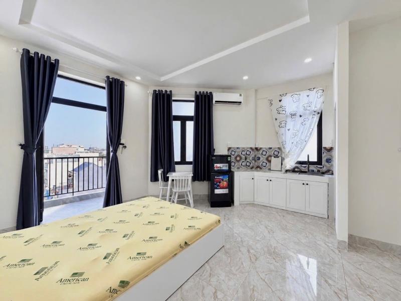 Căn hộ mới thích quảng đức phú nhuận 40m2 ban công lớn view thoáng, máy giặt riêng, full nội thất, máy giặt riêng. gần phan đăng lưu, công viên gia định, 5p tới sân bay, tiện qua quận 1, quận 3, bt - Ảnh 2